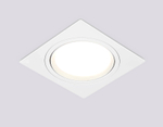 Светильник встраиваемый поворотный точечный TN51915 WH белый GX53 max 12W 115*115*23