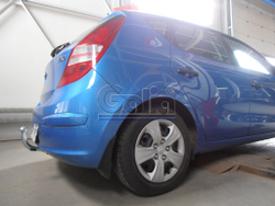 Фаркоп оцинкованный Galia K029A для Hyundai i30 хетчбек FD 2007-2010, Kia Ceed хетчбек 2006-2012(паспорт и сертификат в комплекте)(без электрики)