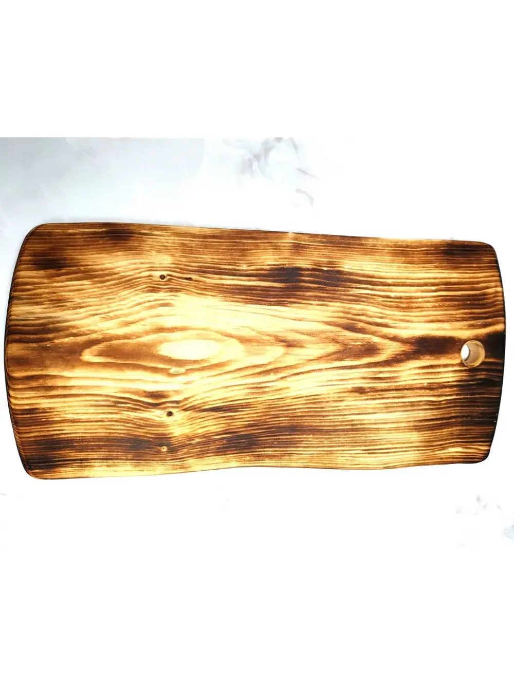 Доска разделочная деревянная из Кедра. "Змея"