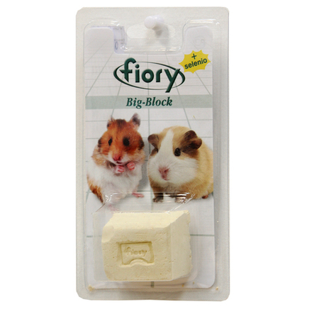 Fiory 55г био-камень для грызунов Big-Block с селеном