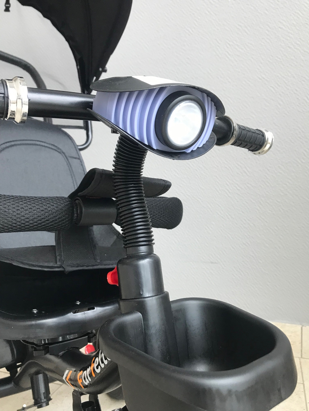 Детский трехколесный велосипед (2024) Farfello PL-04 (Черный/black)