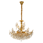 Citilux RITZ CL310082 Люстра хрустальная подвесная Золото