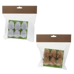 GAEM Набор из 6-ти фигурок декоративных "Заяц" (3*4,5*4,5), L13 W12 H4 см, 2в.