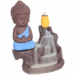 Подставка под стелющиеся благовония «Будда» цвет голубой 12*9см DLX-Bd