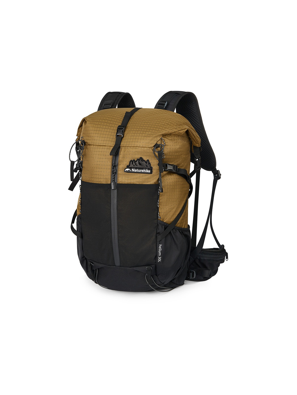 Рюкзак Naturehike CNK2300016 Helium 30 л + 5 л коричневый с черным