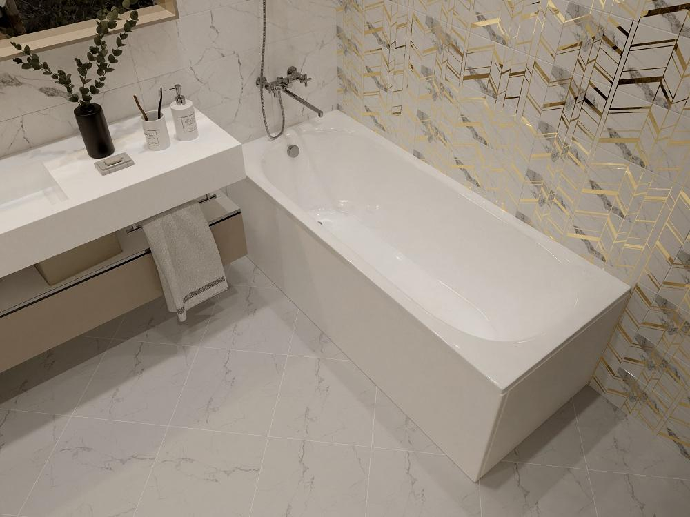 Акриловая ванна Aquatek (Акватек) Оберон 170x70 с каркасом