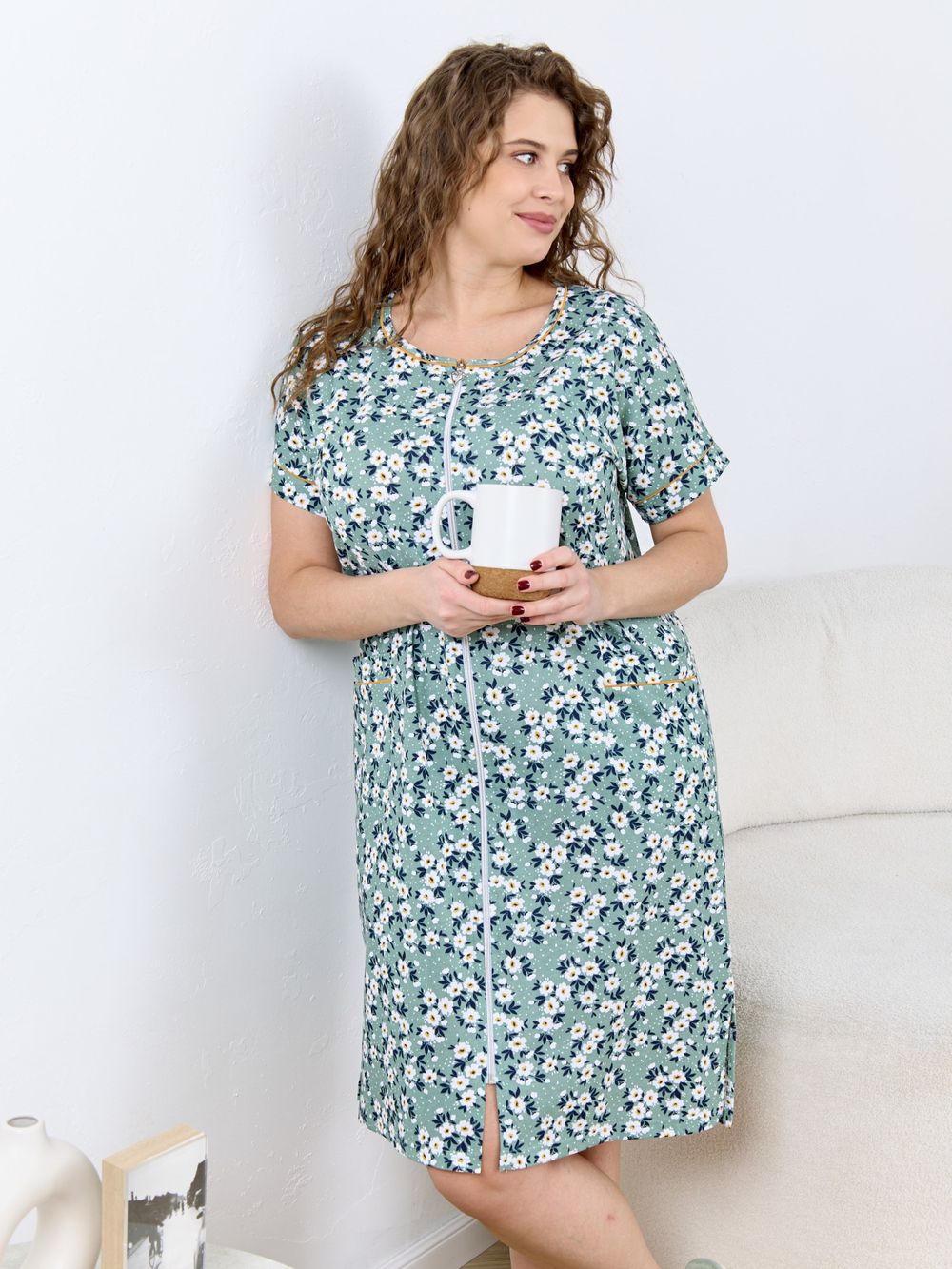 Халат Мирана Виотекс ЗЕЛЁНЫЙ