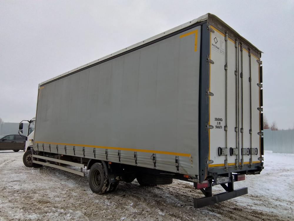 РусТрак 4389* на шасси КамАЗ 43082 4x2 Бортовой (Евроборт) 4389F1 (Евроборт, Дизельный, 3,8 л, 166 л