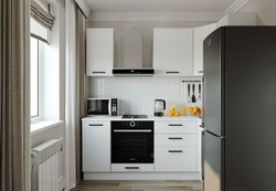 Кухонный гарнитур угловой Жемчуг 2200х1000 (38мм)