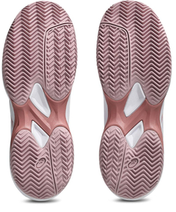 Детские теннисные кроссовки Asics Gel-Game GS Clay/OC - white/morganite