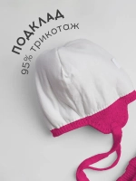 Шапка для девочки зимняя и снуд