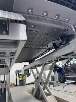 Защита днища 8мм для BYD Leopard 7 Ti Леопард защита картера кпп двигателя