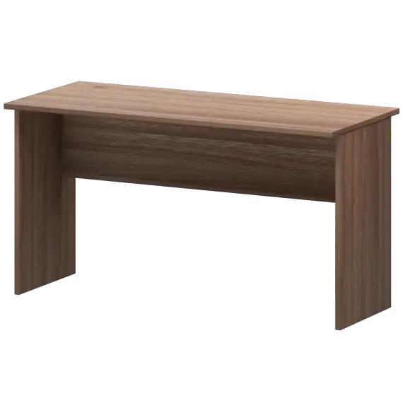 Стол с кабель каналом слева А-003.60.К.ЛВ Темный шимо 1400x600x760 Арго