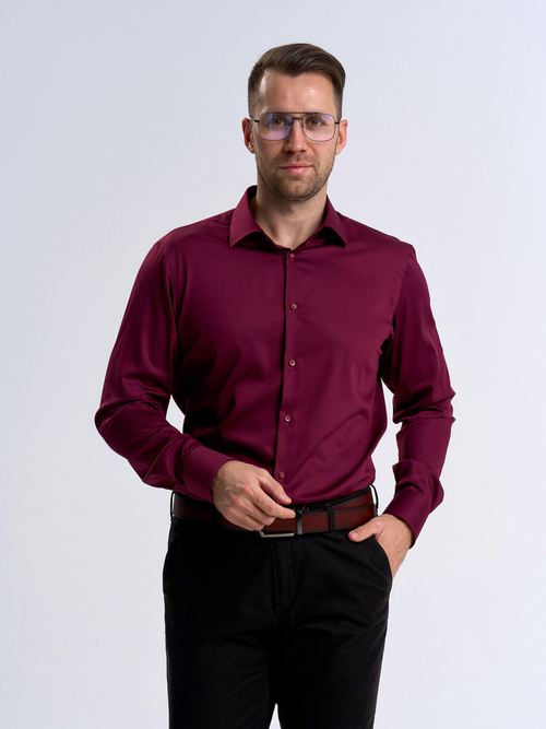 Сорочка мужская VESTER длинный рукав, бамбуковое волокно 59818 16