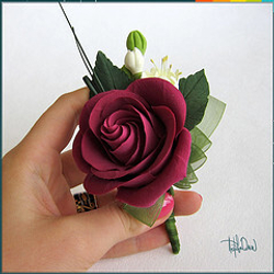 Основа для бутоньерки (пластик в асс.)