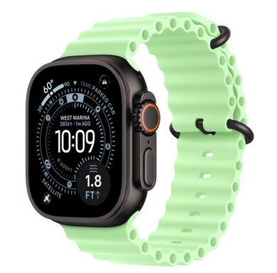 Умные часы Apple Watch Ultra 3 49mm Black Ti Black Neon Green Ocean Band (MF254)