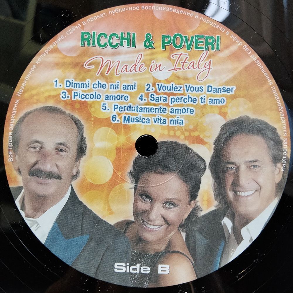 Ricchi E Poveri / Made In Italy (LP)
