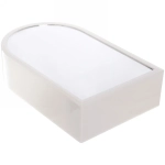 Зеркало настольное с органайзером для украшений «Beauty», цвет белый, зеленый, розовый, 17*10,5*4см