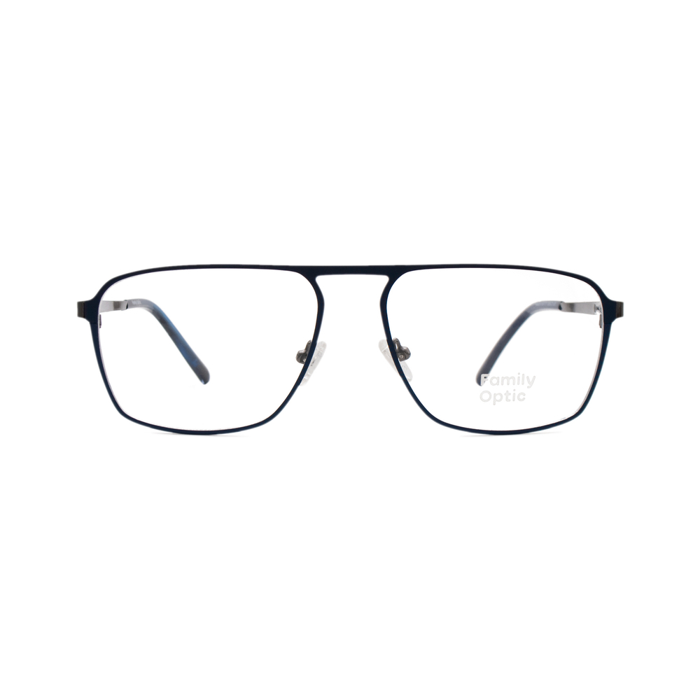 Оправа многогранник Family Optic MM4030 C1 стальная с синим