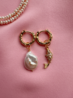 Серьги Рыба моей мечты