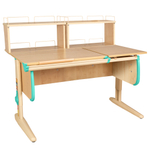 Растущая парта Дэми СУТ 25 с задними полками СУТ.15.240 (1200×880 мм)