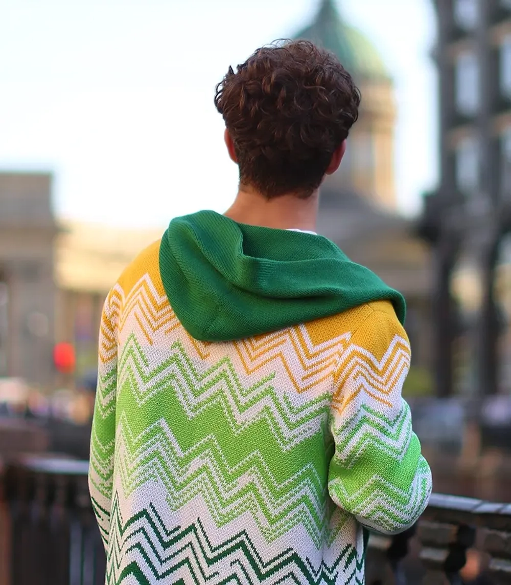 Кардиган с капюшоном