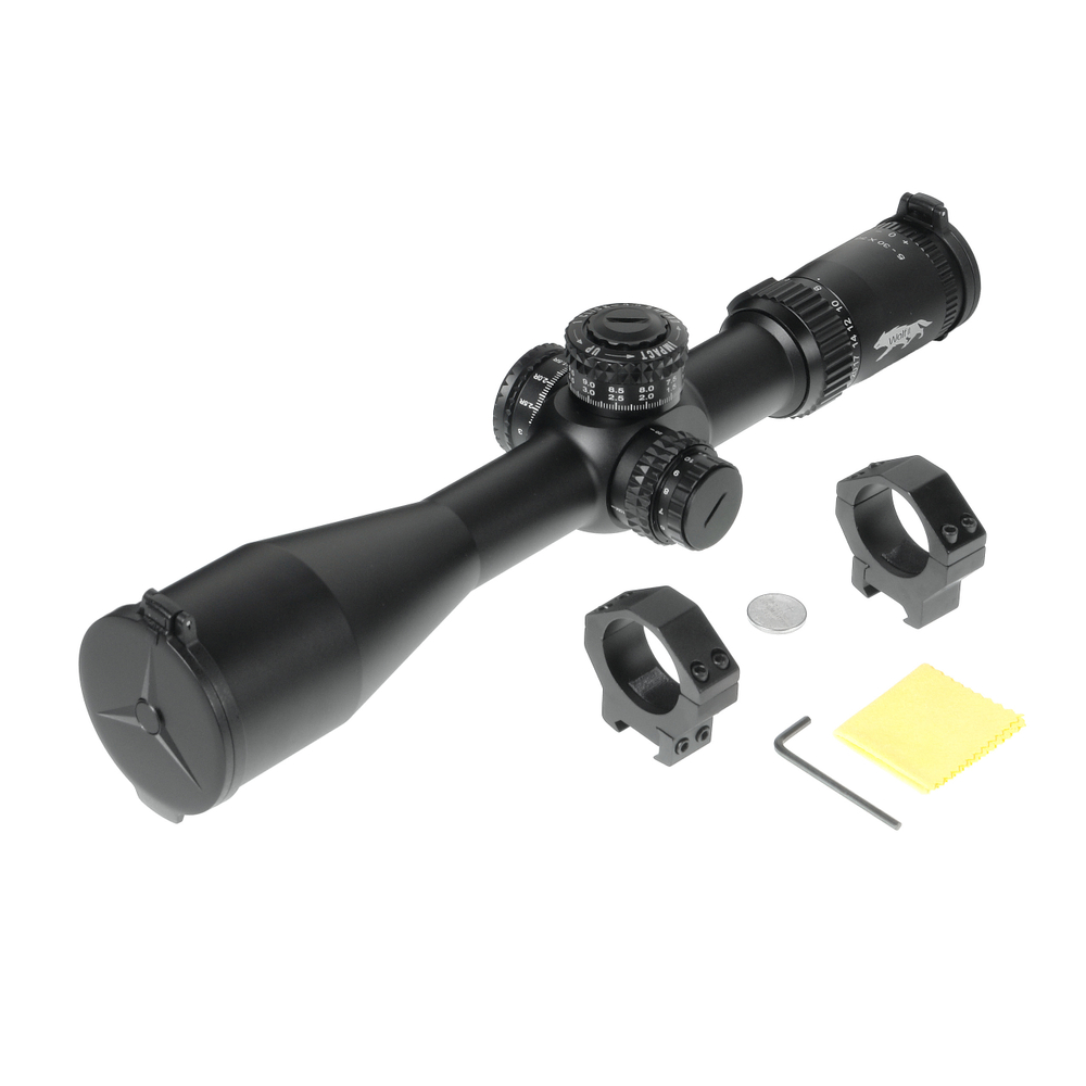 Прицел оптический Veber Wolf II 5-30x56 SF IG RF1 FFP