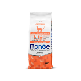 Сухой корм Monge Cat Speciality Line Monoprotein Adult для взрослых кошек, из лосося 10 кг