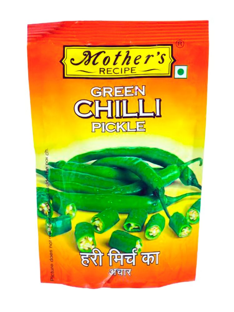 Пикули Mother&#39;s Recipe Green Chilli Pickle Чили 200 г, 2 шт