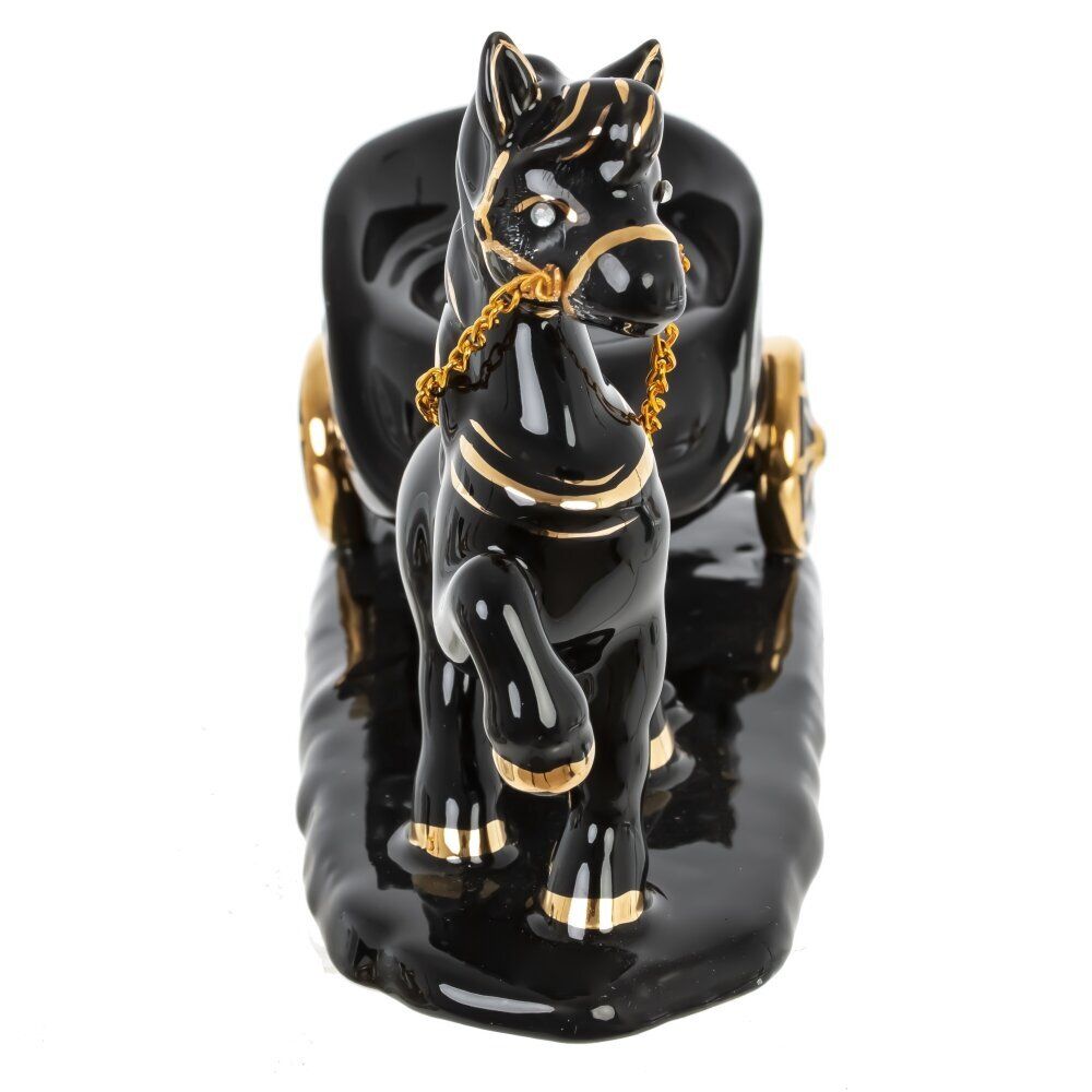 GAEM Фигурка декоративная "Лошадка" с подсвечником, L17 W7 H12 см