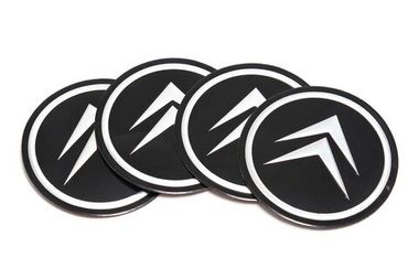 Наклейки на колпак 90мм Citroen 4пр (металл KOTA