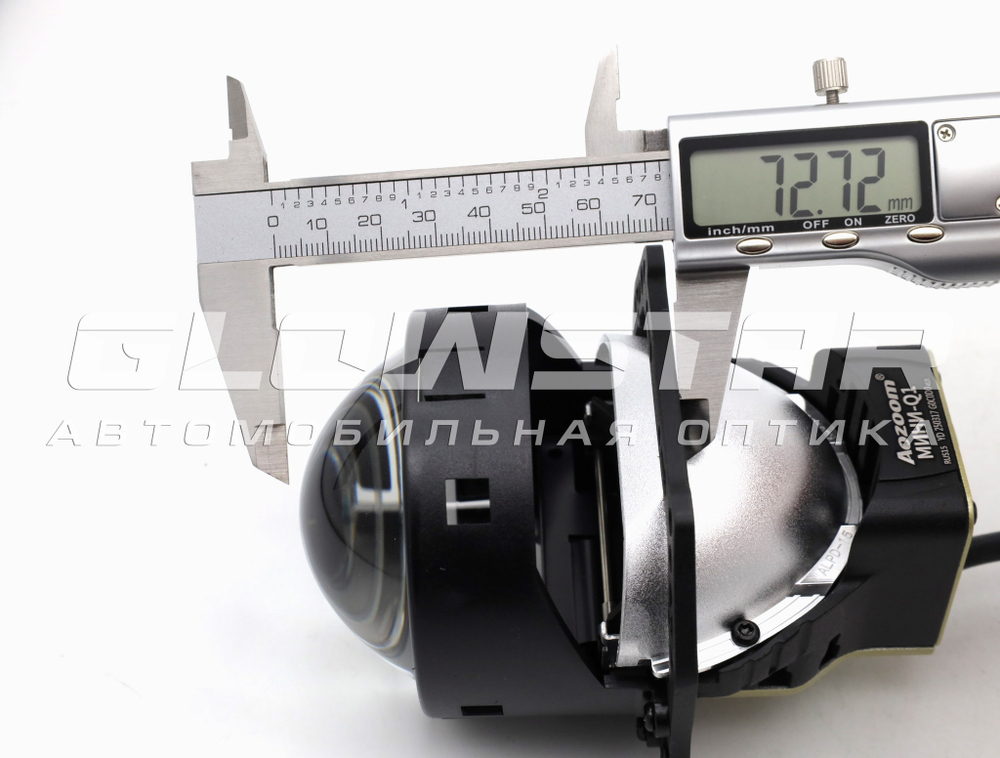 Билед модули Aozoom МИНИ-Q1 3.0 дюйма, 2 чипа, 5500K, 12V, 53W/62W, крепление 3R (комплект, 2шт)