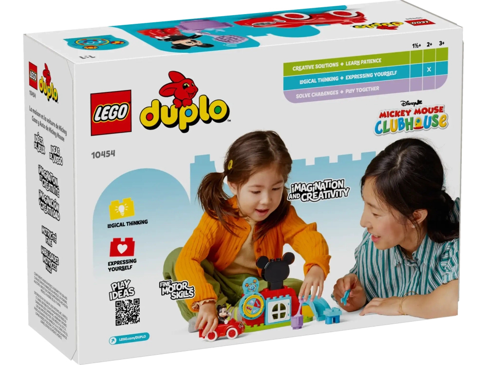 Конструктор LEGO Duplo 10428 Клуб Микки Мауса и машина