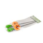 Удочка зимняя "Настенька", капелька (Р-зеленый, К-оранжевый, О-серый), 2шт/уп