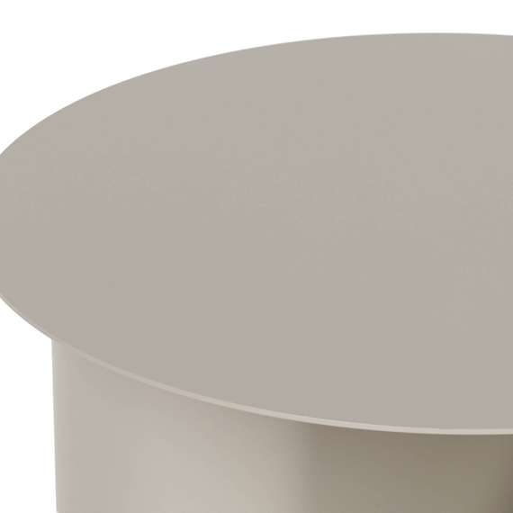 Кофейный стол Lymi диаметр 45 серый