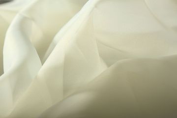 Длинные шторы. Тюль вуаль Classic Voile-2 (сливоч.)