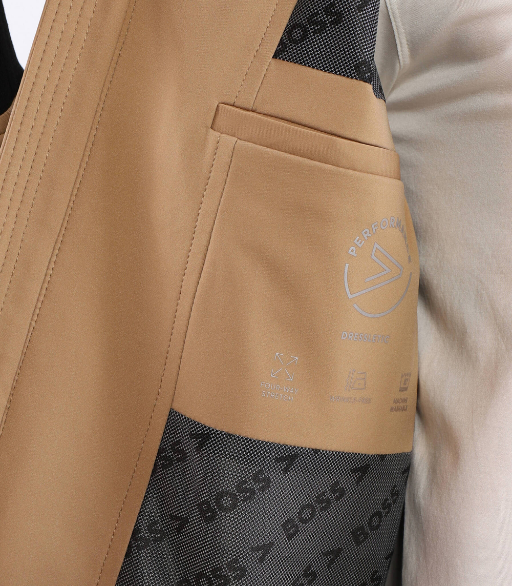 куртка бомбер p-hanry-j BOSS BLACK - светло-коричневый(50494575)