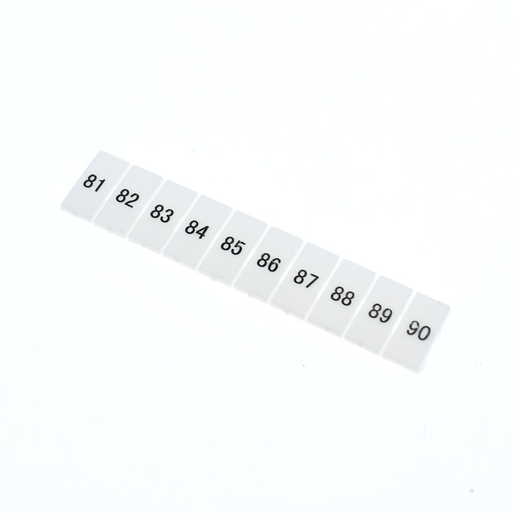 Маркировка для клемм 81-90 (100 шт.)