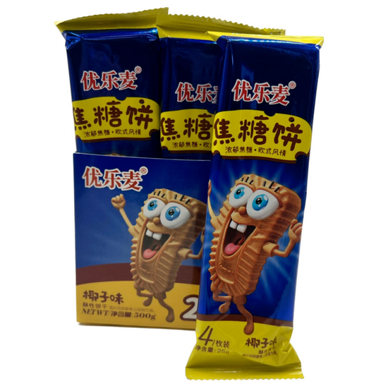 Печенье карамельное Youlemai со вкусом кокоса