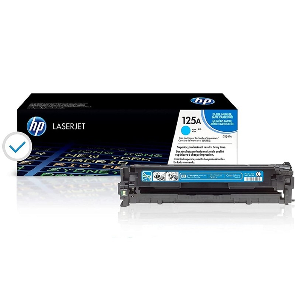 Картридж HP 125A (CB541A) для Color LaserJet CM1312/CP1210/CP1215/CP1217/CP1515 голубой (1.4K)