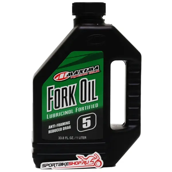 Вилочное масло Maxima Fork Oil Standard Hydraulic 5W 1 литр
