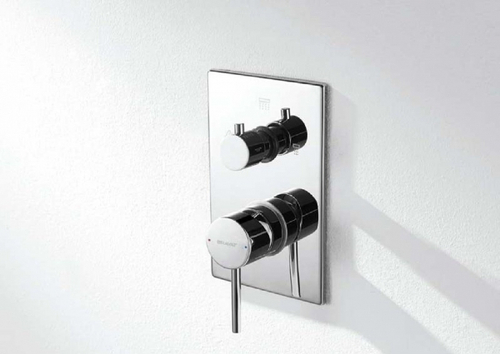 Смеситель встраиваемый в стену Bravat Arc (2-функц)