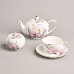 ЧАЙНЫЙ СЕРВИЗ LEFARD "IRISES" НА 6 ПЕР. 14 ПР. (КОР=2НАБ.)