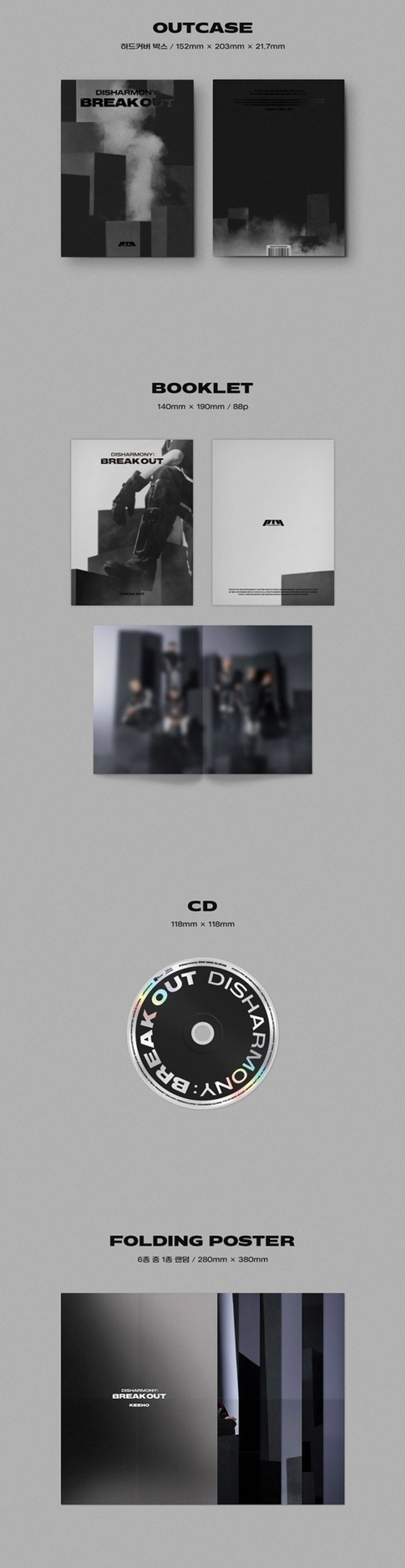 Альбом P1Harmony – Disharmony: Breakout