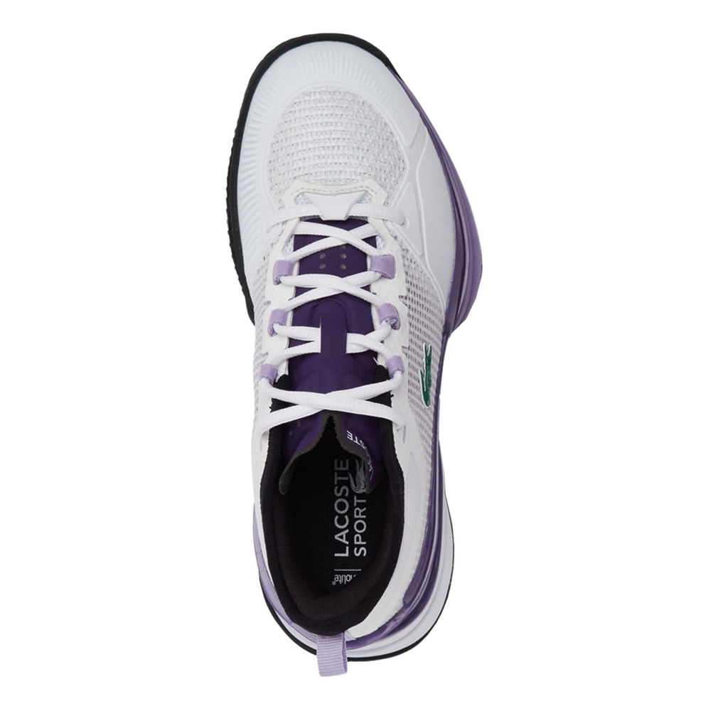 Женские теннисные кроссовки Lacoste AG-LT Ultra All Court Shoe Women - White, Violet