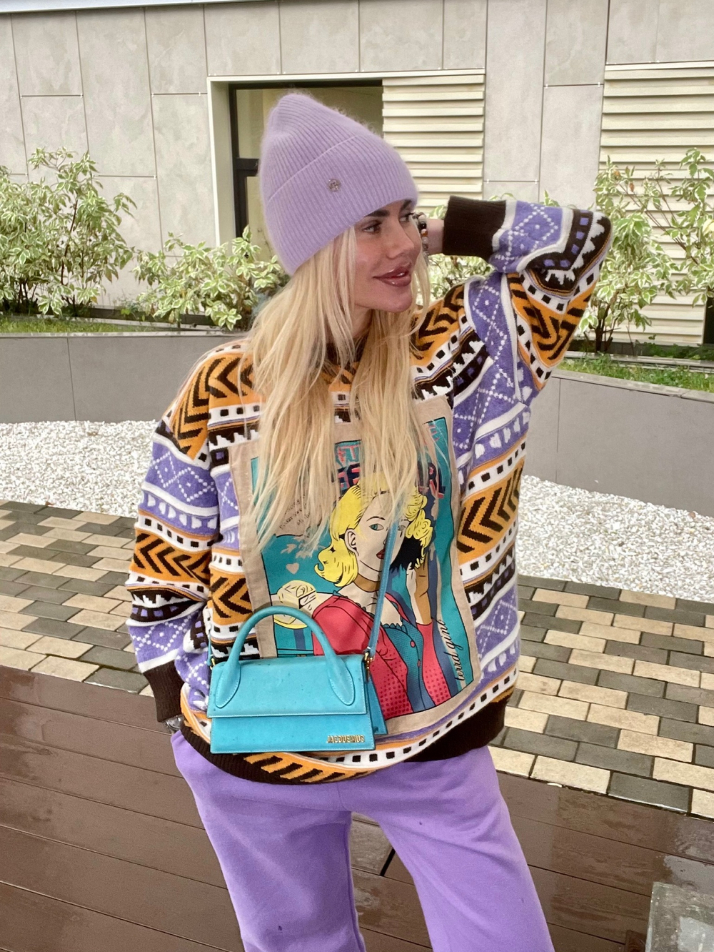 Свитер Pop up