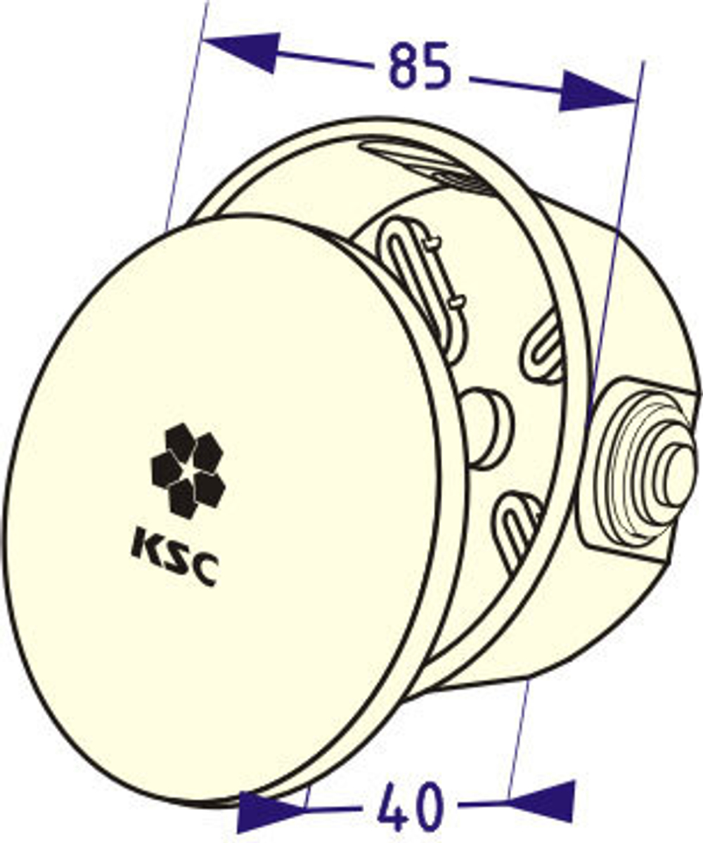 KSC 11-301 Коробка о/у 85*40