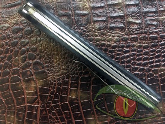 Складной нож тактический Reptilian Финка c клинком из стали D2, рукоять G10