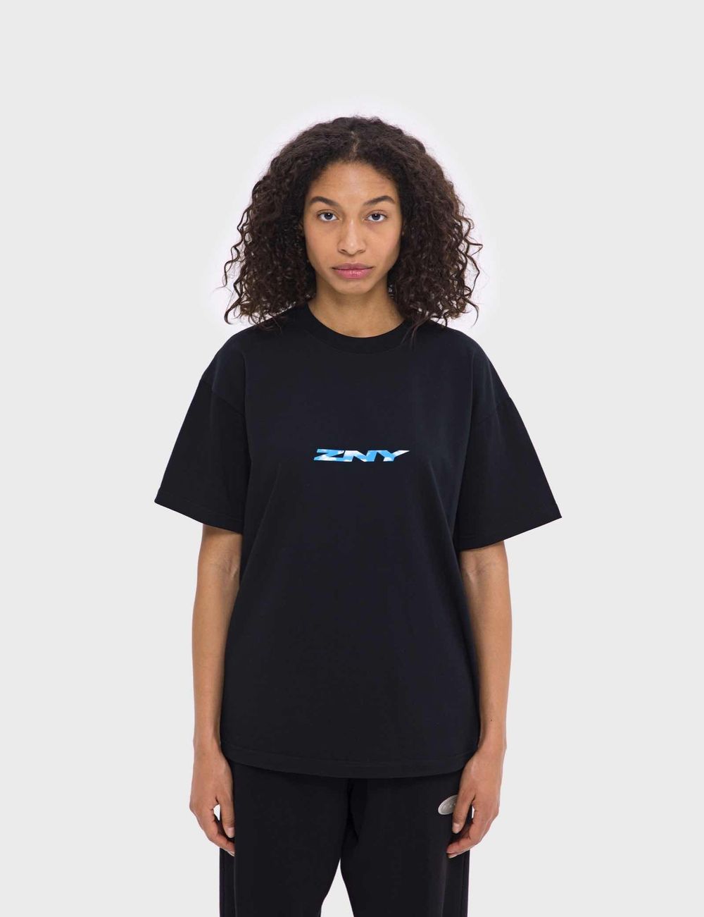 Футболка ZNY CLOUD LOGO SS22 Черная