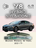Щетки стеклоочистителя HUOYE Y8 600/500 мм на Buick Regal | Hook/J-Hook
